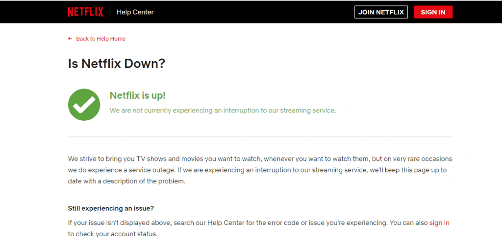 Is Netflix Down? Error Code:m7111-1931-404
