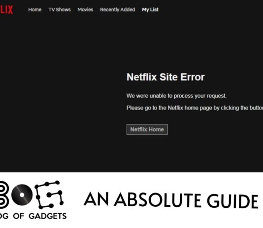 HITILAFU YA TOVUTI YA NETFLIX