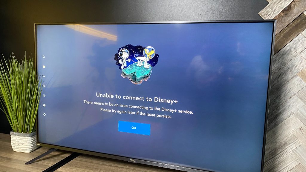 Unable to connect to Disney+