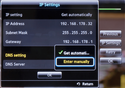 Check IP Settings to fix Disney Plus Error Code 1016
