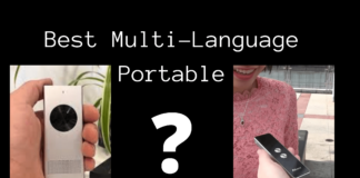 Best Multi-Language Portable Smart Voice Translator