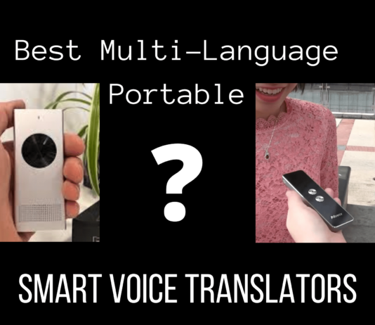 Best Multi-Language Portable Smart Voice Translator