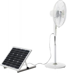 best solar powered fan
