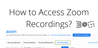 How to Access Zoom Recordings