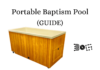 Portable Baptism Pool | An Absolute Guide 2020 Portable Baptism Pool