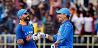 MS Dhoni and Virat Kohli