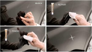 how to remove deep scratch from car at home