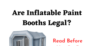 Are Inflatable Paint Booths Legal