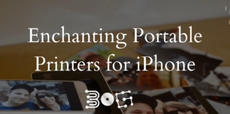 Portable Printer for iPhone