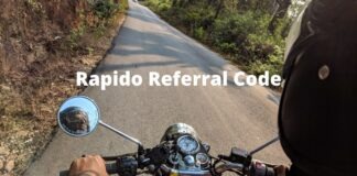 Rapido Referral Code