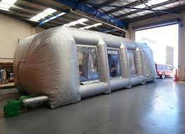 inflatable paint booth