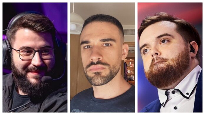 AlexElCapo, IlloJuan and Ibai Llanos