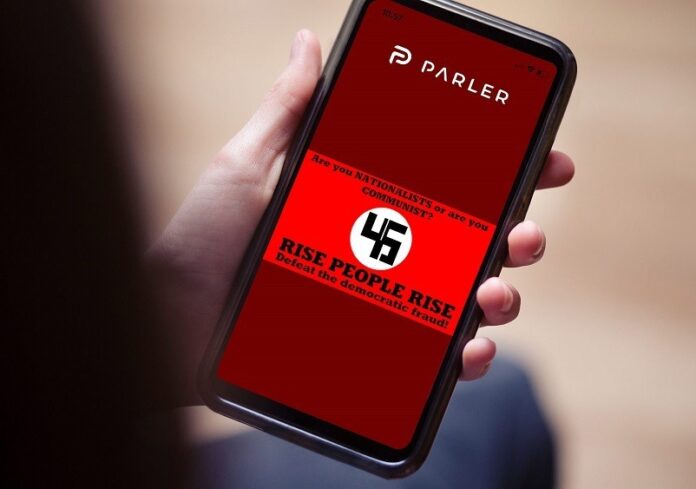 Parler application's