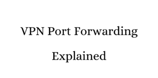 vpn port forwarding