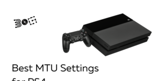 Best MTU for PS4