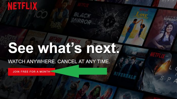 Free Netflix Trials