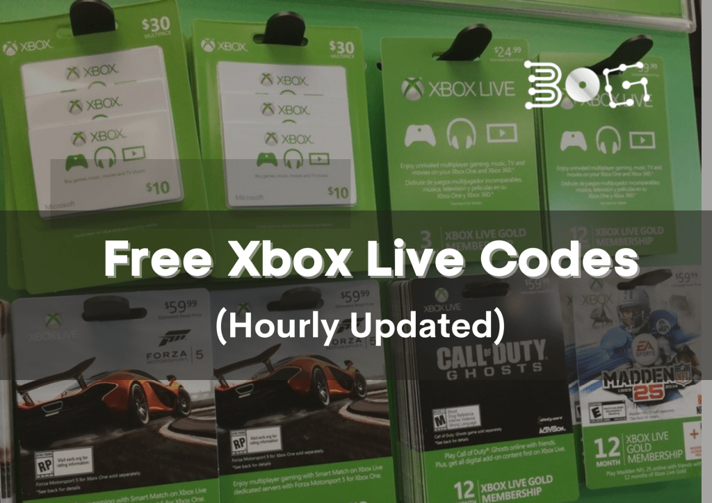 Gratis xbox live codes