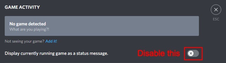 Kwa Sasa Inaendesha Mchezo kama Ujumbe wa Hali