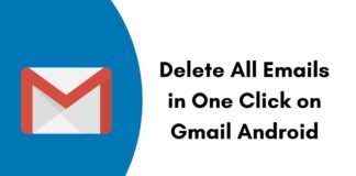 How to Delete All Emails from Gmail on Smartphone in one click