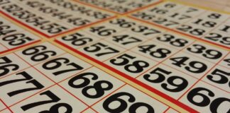 Press, Template, Bingo, Numbers, Paper, Christmas