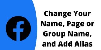 How to Change Your Name on Facebook Website or App?