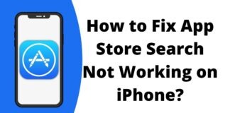 How to Fix App Store Search Not Working on iPhone