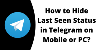 How to Hide Last Seen Status in Telegram on Mobile or PC