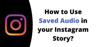How to Use Saved Audio in your Instagram Story