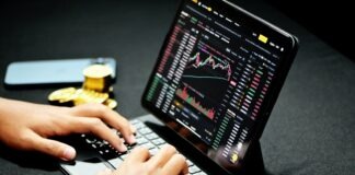 person using black laptop computer