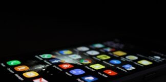 silver Android smartphone