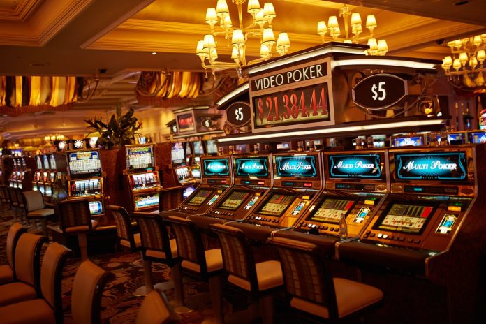 Photo by Marco Ribbe Video Poker room
