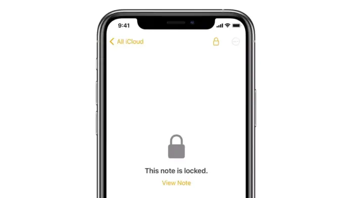 How to Lock Notes with Passcode on iPhone running on iOS 16
