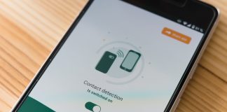 white and green box on brown wooden table