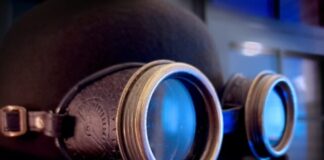 black and silver camera lens