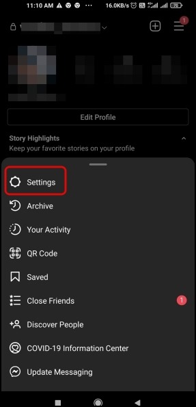 Turn OFF Data Saver