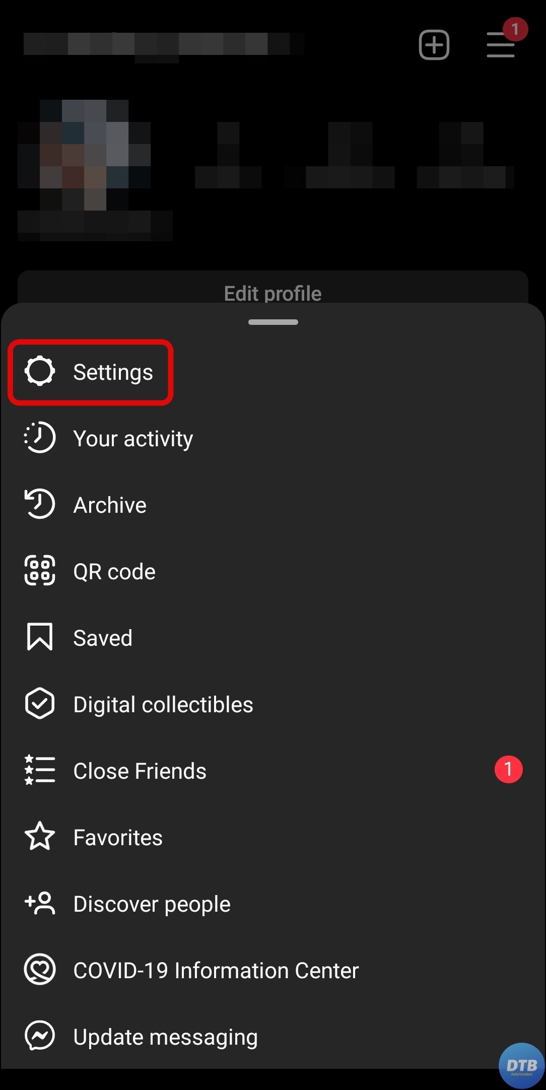 Disable Data Saver on Instagram
