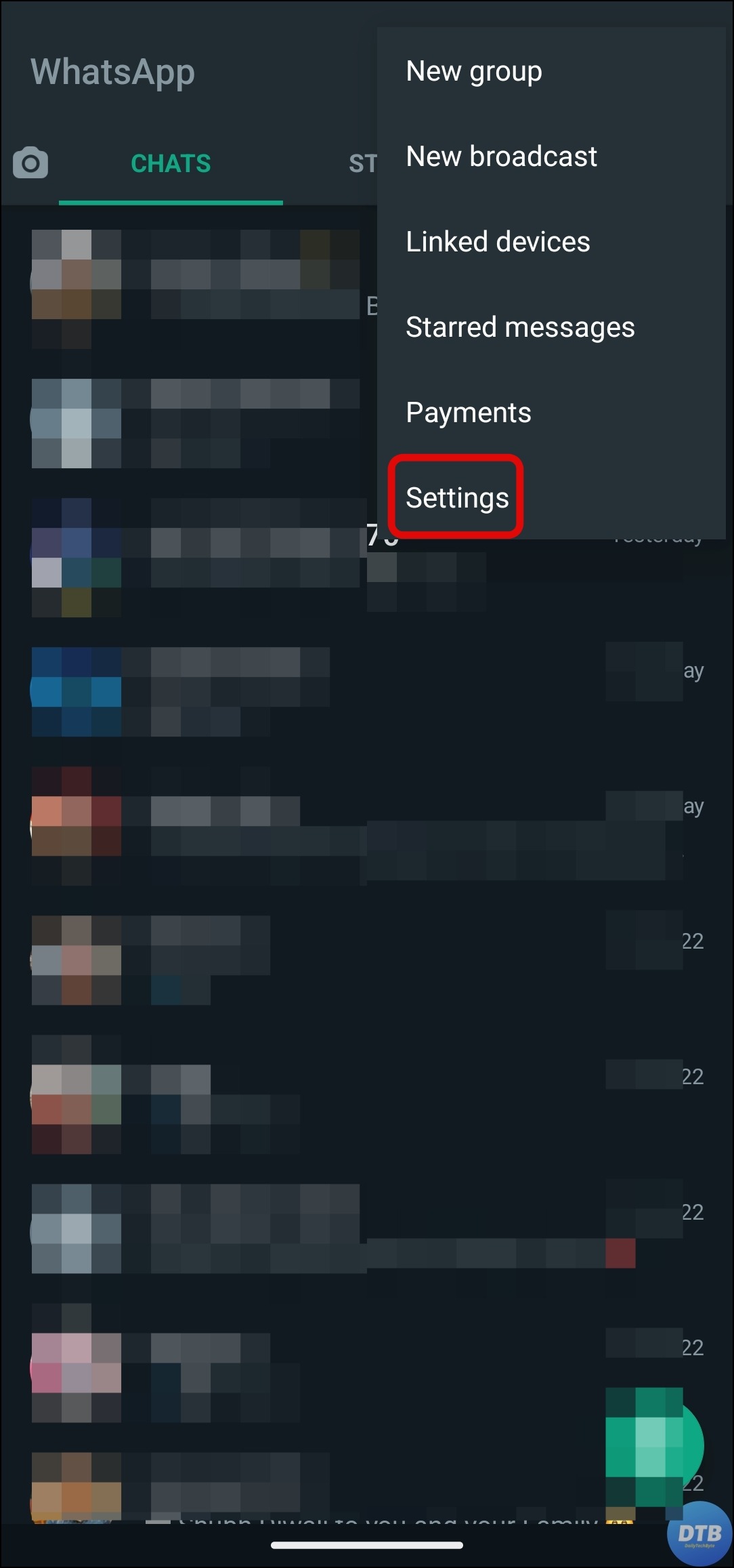Reset Notification Settings on WhatsApp