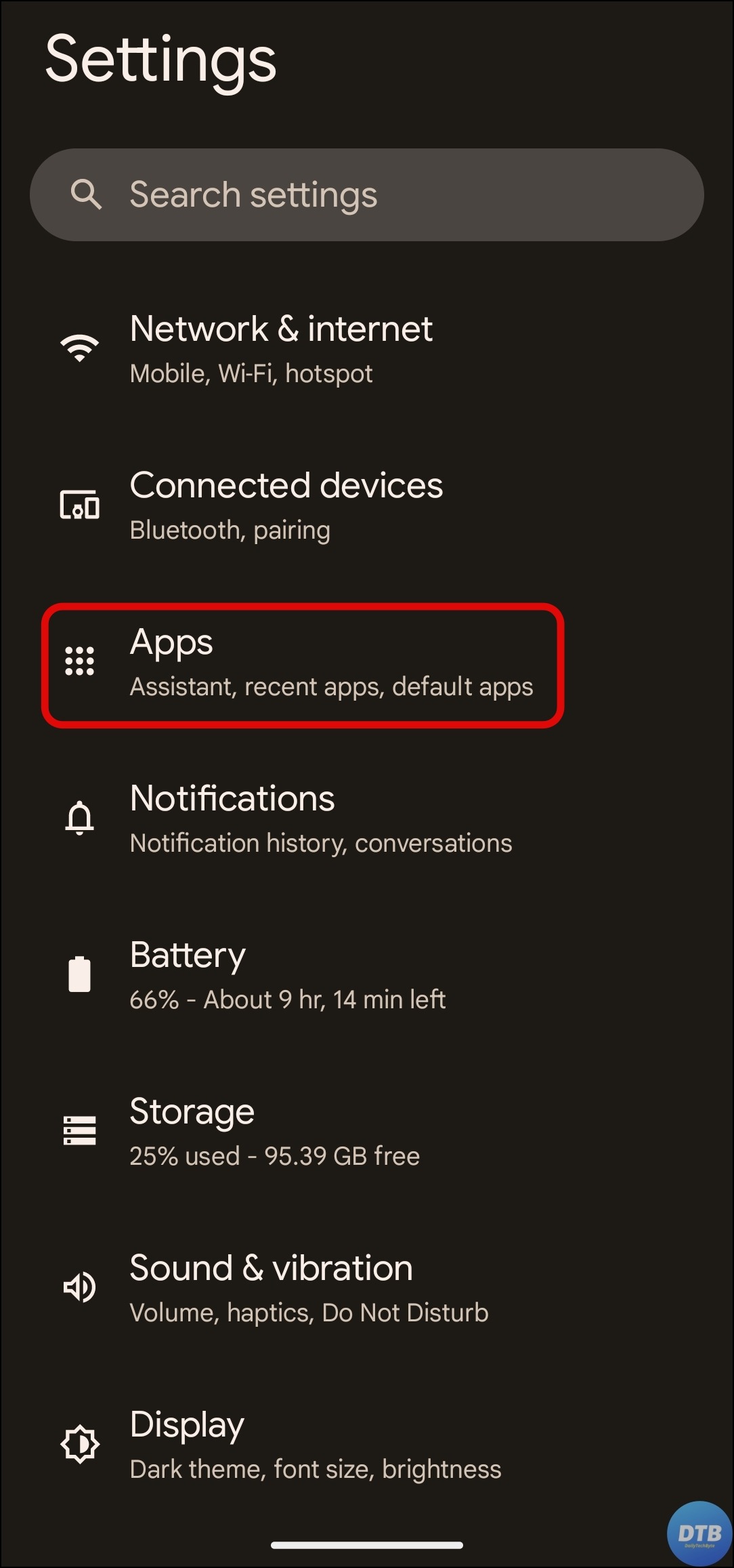 Enable App Notifications (Android)