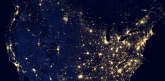 aerial photography of city during night time