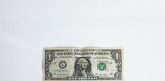 1 U.S. dollar banknote