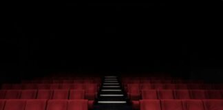 red cinema chair