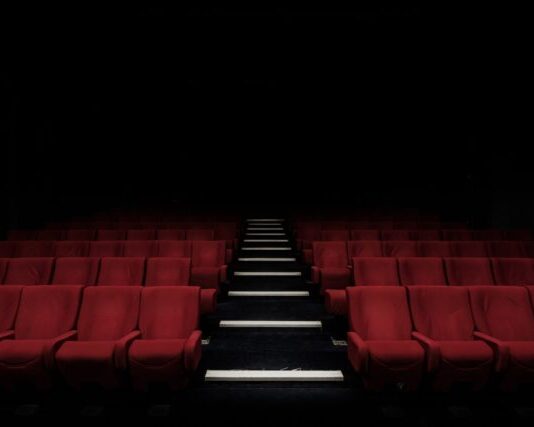 red cinema chair