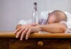 man, alcohol, hangover