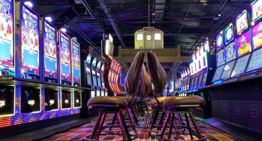 brown leather padded bar stools