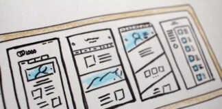 illustration of smartphone application screenshots