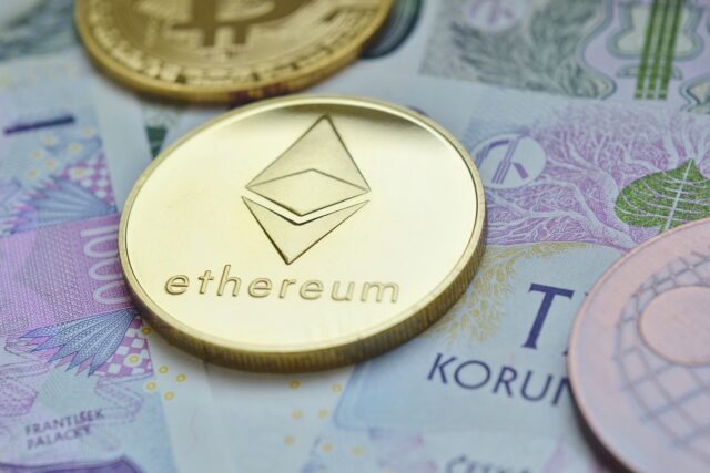 Photo by vjkombajn ethereum, cryptocurrency, the value of the