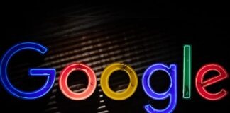 Google logo neon light signage