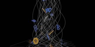 a computer generated image of a clock tower