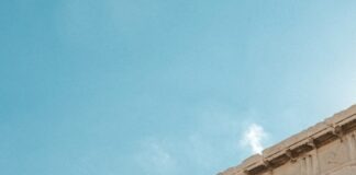 low-angle photography of The Parthenon during daytime