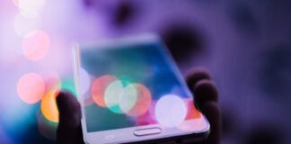 person holding smartphone